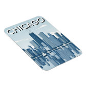 Chicago Illinois Travel Magneet (Rechterzijde)