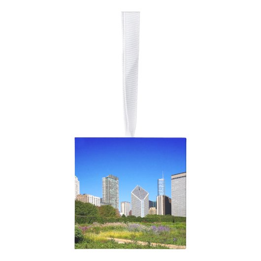 Chicago Illinois Travel Photos Kerstmis Decoratie (Rechts)