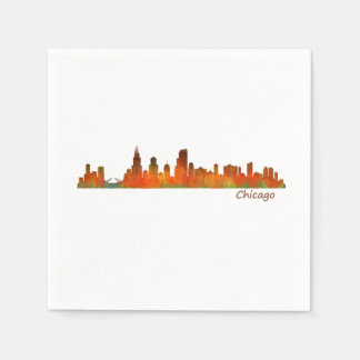 chicago Illinois US city skyline v01 Servetten