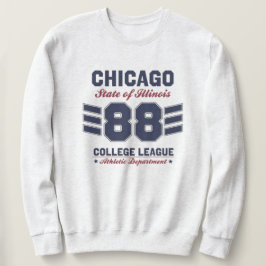 CHICAGO ILLINOIS VARSITY SCRIPT CLASSIC SPORTS JER TRUI