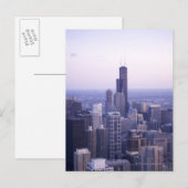 Chicago, Illinois, Verenigde Staten 2 Briefkaart (Voorkant / Achterkant)