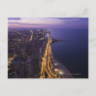 Chicago, Illinois, Verenigde Staten 6 Briefkaart