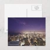 Chicago, Illinois, Verenigde Staten 7 Briefkaart (Voorkant / Achterkant)