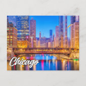 Chicago, Illinois, Verenigde Staten Briefkaart (Voorkant)