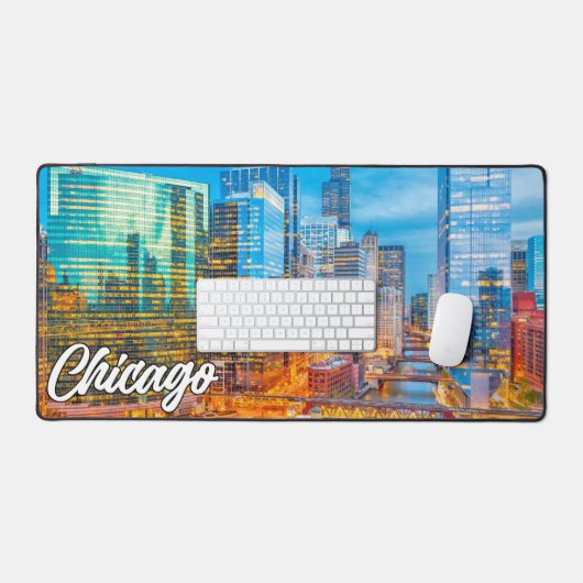 Chicago, Illinois, Verenigde Staten Bureaumat (Keyboard & Muis)