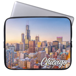 Chicago, Illinois, Verenigde Staten Laptop Sleeve