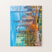 Chicago, Illinois, Verenigde Staten Legpuzzel (Verticaal)