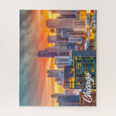 Chicago, Illinois, Verenigde Staten Legpuzzel (Verticaal)