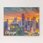 Chicago, Illinois, Verenigde Staten Legpuzzel (Horizontaal)