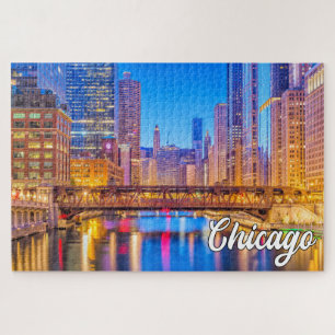 Chicago, Illinois, Verenigde Staten Legpuzzel