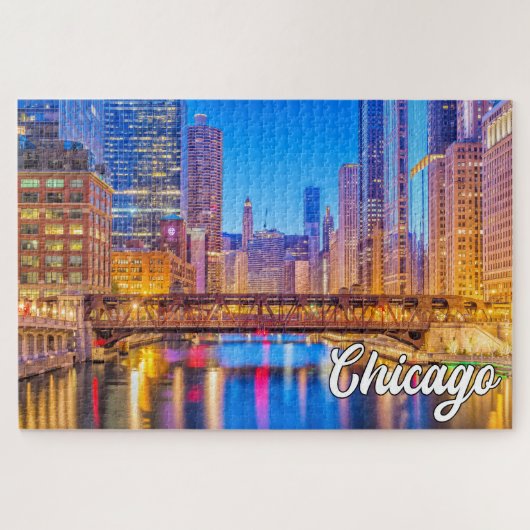Chicago, Illinois, Verenigde Staten Legpuzzel (Horizontaal)