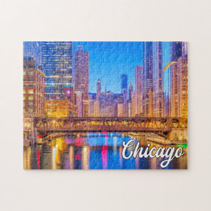 Chicago, Illinois, Verenigde Staten Legpuzzel
