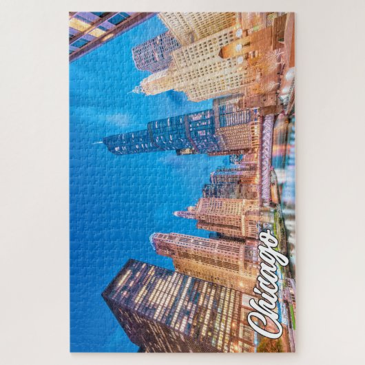 Chicago, Illinois, Verenigde Staten Legpuzzel (Verticaal)