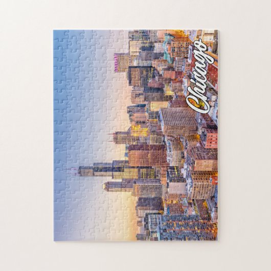 Chicago, Illinois, Verenigde Staten Legpuzzel (Verticaal)