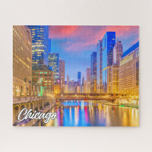 Chicago, Illinois, Verenigde Staten Legpuzzel