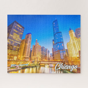 Chicago, Illinois, Verenigde Staten Legpuzzel