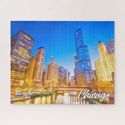 Chicago, Illinois, Verenigde Staten Legpuzzel (Horizontaal)