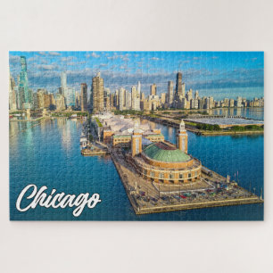 Chicago, Illinois, Verenigde Staten Legpuzzel