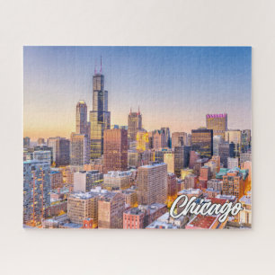 Chicago, Illinois, Verenigde Staten Legpuzzel
