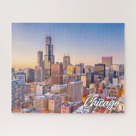 Chicago, Illinois, Verenigde Staten Legpuzzel (Horizontaal)