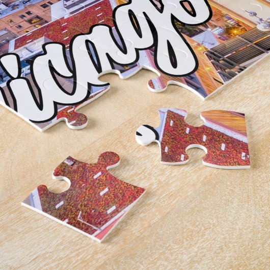 Chicago, Illinois, Verenigde Staten Legpuzzel (Zijkant)