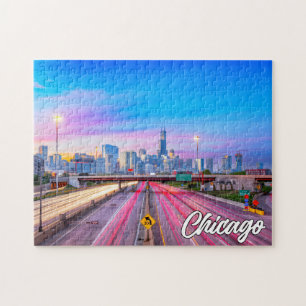 Chicago, Illinois, Verenigde Staten Legpuzzel