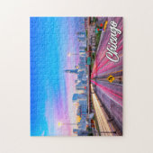 Chicago, Illinois, Verenigde Staten Legpuzzel (Verticaal)