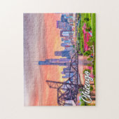 Chicago, Illinois, Verenigde Staten Legpuzzel (Verticaal)