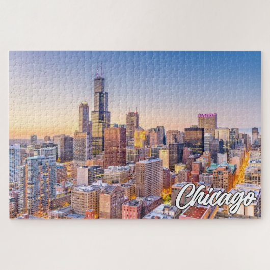 Chicago, Illinois, Verenigde Staten Legpuzzel (Horizontaal)