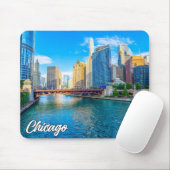 Chicago, Illinois, Verenigde Staten Muismat (Met muis)