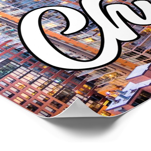 Chicago, Illinois, Verenigde Staten Poster (Hoek)