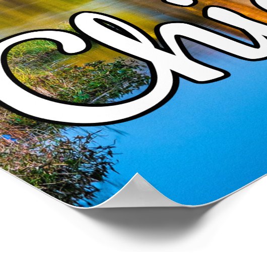 Chicago, Illinois, Verenigde Staten Poster (Hoek)