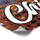 Chicago, Illinois, Verenigde Staten Poster (Hoek)