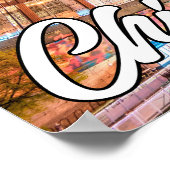 Chicago, Illinois, Verenigde Staten Poster (Hoek)