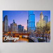 Chicago, Illinois, Verenigde Staten Poster (Voorkant)