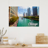 Chicago, Illinois, Verenigde Staten Poster (Keuken)