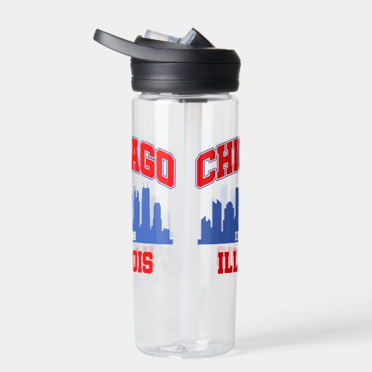 Chicago, Illinois Waterfles (Rechts)