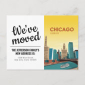 Chicago Illinois  We hebben Briefkaart verplaatst (Voorkant)