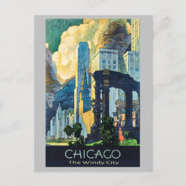  Chicago Illinois Windy City Briefkaart