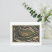 Chicago, Illinois - Wrigley Field Cubs Briefkaart (Staand voorkant)