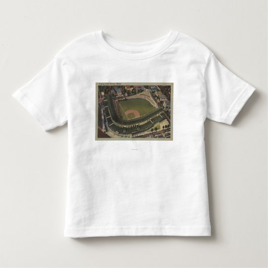 Chicago, Illinois - Wrigley Field Cubs Kinder Shirts (Voorkant)