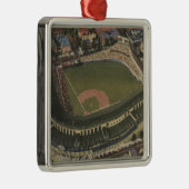 Chicago, Illinois - Wrigley Field Cubs Metalen Ornament (Rechts)