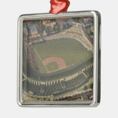Chicago, Illinois - Wrigley Field Cubs Metalen Ornament (Links)