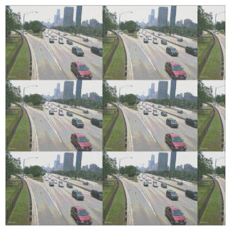 Chicago in zandsteen stof