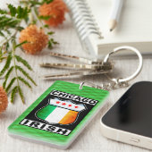 Chicago Irish American Keyring Sleutelhanger (Voorkant Rechts)