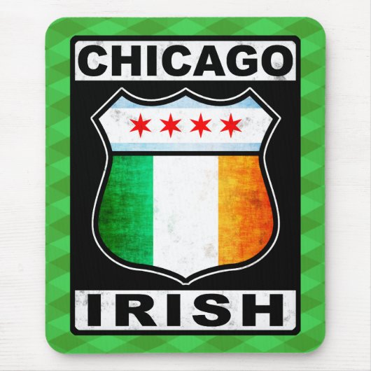 Chicago Irish American Mousemat Muismat (Voorkant)