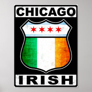 Chicago Irish American Poster