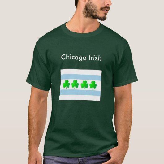 Chicago Irish Flag T-shirt (Voorkant)