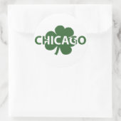 Chicago Irish Shamrock Sticker (Tas)