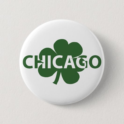 Chicago Irish St. Patrick's Day Button (Voorkant)